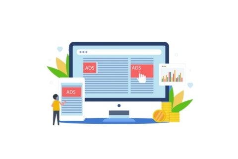 a person standing next to a computer