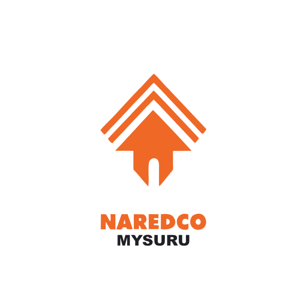 Logo design for NAREDCO, featuring a stylized letter "N" with a modern and professional look.