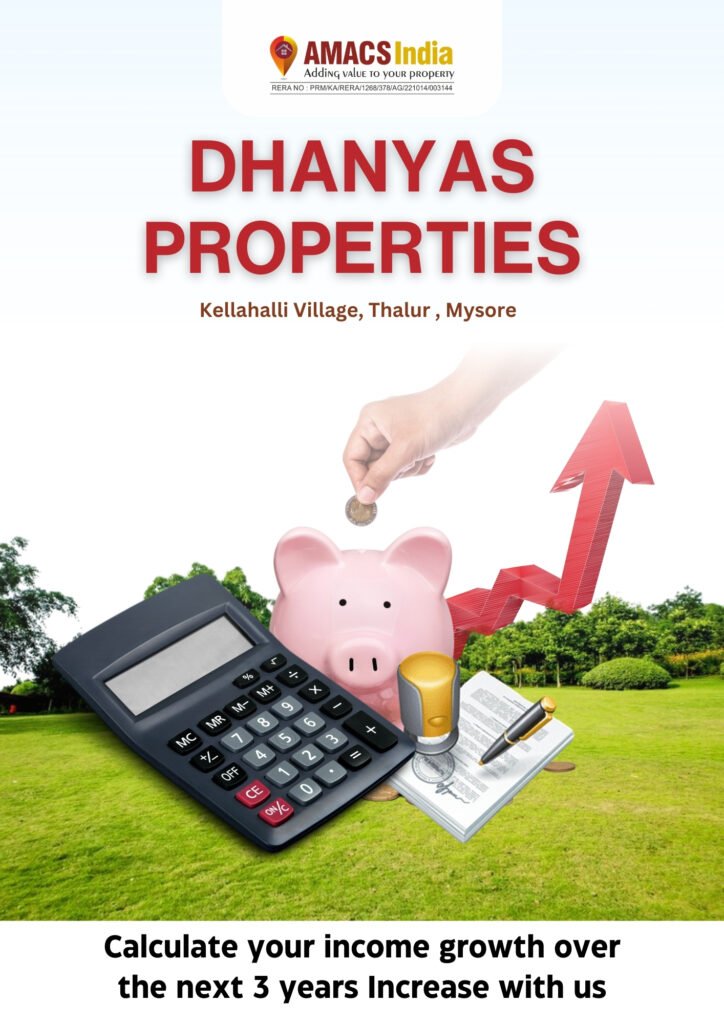 Dhanya Properties 4 page brochure
